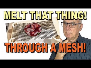🔥 Mesh Melt Glass! Good or Bad? Fused Glass Project Tutorial