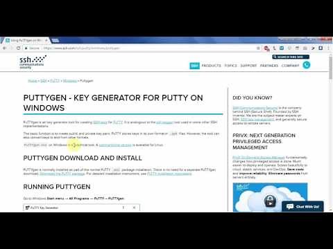 how to download puttygen