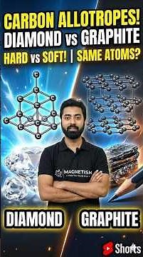Diamond vs Graphite: Difference Between Allotropes of Carbon | Class 10 Chemistry
