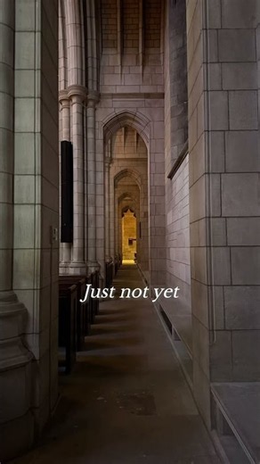 Not Yet — a rainy last day in Princeton