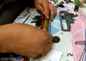 Airsoft Gearbox Assembly Time-Lapse
