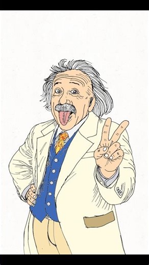 Draw Albert Einstein
