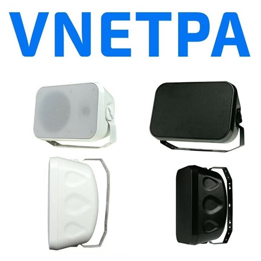 VNETPA Wall Mounted Speakers are designed to deliver powerful, full-bodied sound with refined audio