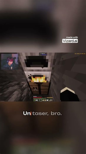El taser más peligroso de Minecraft #shorts #minecraft
