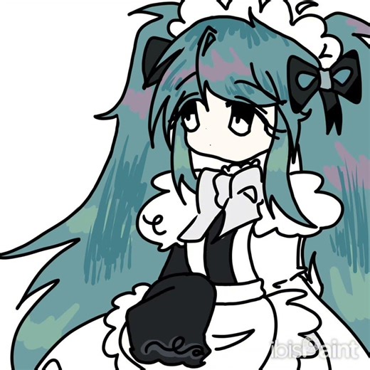 Drawing Miku in a train station (I had no other ideas :’D) #hastunemiku #vocaloidfanart #ibispaintx