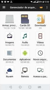 Recuperando arquivos excluídos do celular / Limpar lixo.