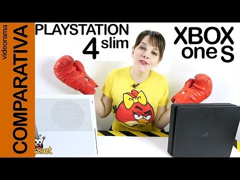 PlayStation 4 Slim vs Xbox One S COMPARATIVA