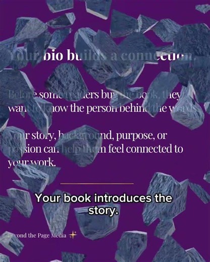Your Author Bio Matters | Self-Publishing Tips