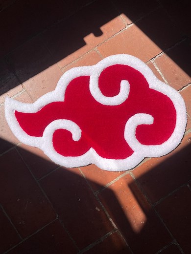 Akatsuki Cloud Custom Rug - Etsy