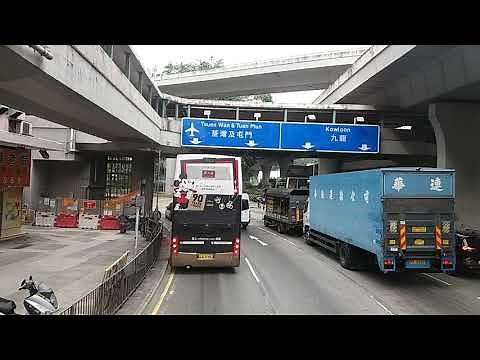 [Hong Kong Bus Ride] 九巴 ASV76 @ 269M 祖堯 - 天恩邨 [全程行車影片]