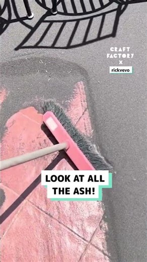 Cleaning volcanic ash off my balcony 🌋😬