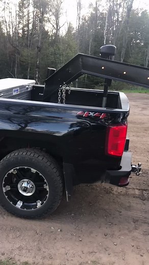 A one of a kind trailer I just got done building! #chevy #gooseneck #trailer #fypシ #foryoupage #wisconsin #oneofakind