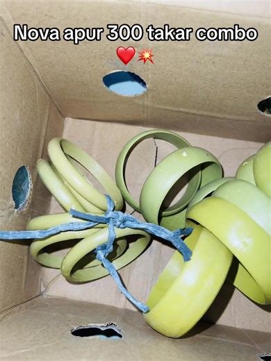 Nova Apur 300 Takar Combo Packaging Guide