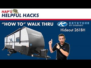 2024 Keystone Hideout 261BH Owner Delivery Walk Thru