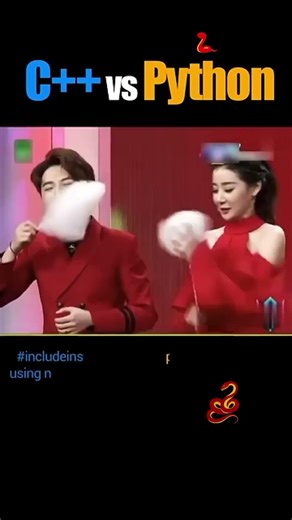 🔥 C++ vs Python – Simplified Comparison ⚡🐍 #Shorts #Hero