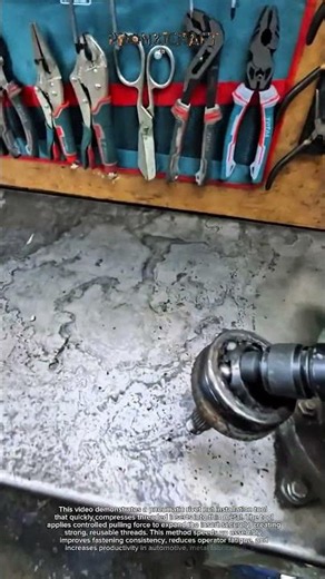 Power Rivet Nut Installation Tool