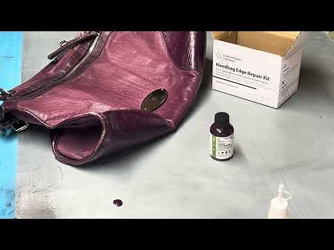 How To Repair Piping On Leather Bag