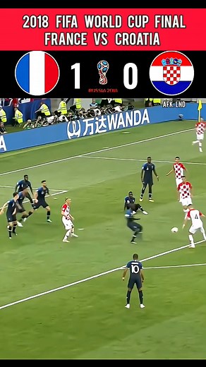 2018 World Cup Final : France 4 - 2 Croatia. #fblifestyle #worldcup #france #pogba #croatia #modric #griezmann #football | Afk Lnd