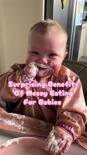 Messy Eating Isn’t Bad Parenting — It’s Actually Helpful 🥣✨ If you’re trying to reduce fussy eating, letting go of the mess can make a big difference. 🍓 They Love To Get Messy Exploring food with their hands makes mealtimes more enjoyable and less stressful for everyone. 🖐️ Improves Fine Motor Skills Grabbing, squishing, and self-feeding helps strengthen little hands while supporting sensory development. 🗣️ Supports Language Development When children are engaged and relaxed, they’re more lik