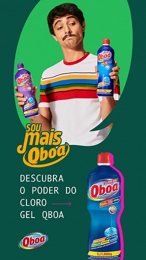 É a eficiência que você pode confiar! Transforme sua casa em um ambiente mais seguro, limpo e refrescante com o Cloro Gel Qboa. | Qboa