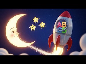 ABC Rocket Blast to the Moon 🚀🌕 | Alphabet Song for Kids | Learn A to Z Adventure