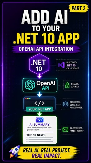 I Gave My .NET App AI - OpenAI API + .NET 10