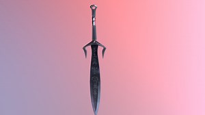 Fantasy Sword - Download Free 3D model by fr0m_1ns1d3