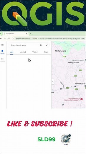 Survey drawing or Cad Drawing on Google Map, #autocad #googlemaps #qgis #landsurvey #plan #webmap