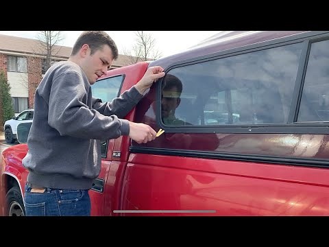 Truck Bed Camper Build Part 2 - Sealing Windows and Paint