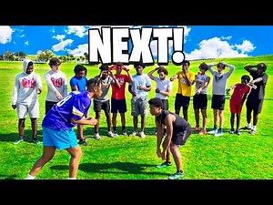 I PLAYED MY LITTLE BROTHER'S HIGH SCHOOL TEAM!!! (1 ON 1's FOOTBALL)