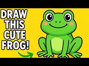 ** 🐸 Master Drawing a Cute Frog in Minutes! |