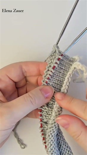 Provisional Cast On Tutorial | Knitting Technique. Short version of my full step-by-step tutorial.