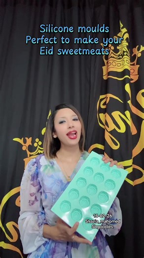 Creating Eid Sweetmeats with Silicone Moulds