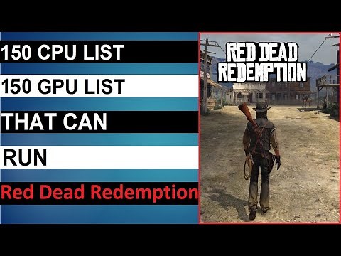 Red Dead Redemption 1 PC Game - Minimum System Requirements | RDR | Gaming Ocean
