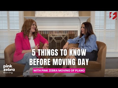 Moving Soon? 5 Must-Know Tips Before Moving Day | With Pink Zebra Moving