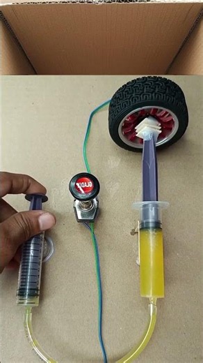 how to make hydraulic brake#diy #tricks