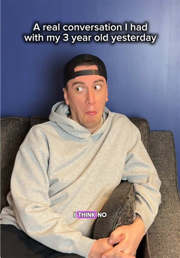 Great conversation 3 days before Christmas 👍🏼 #dadlife #toddlersoftiktok #momlife #momsoftiktok