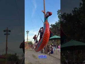 🔴Dragon Swing Ride (Full Ride) at SoCal Renaissance Faire