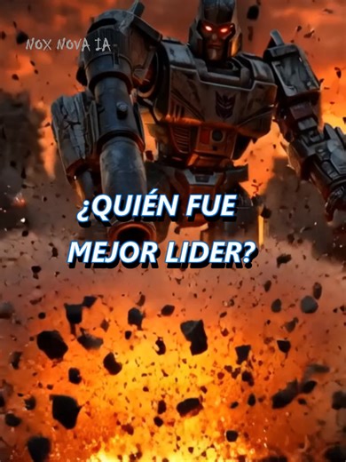 Megatron vs. Galvatron: ¿Quién fue el verdadero líder de los Decepticons? 🤖🔥 Muchos prefieren el poder destructivo y la locura de Galvatron, pero no hay duda de que bajo el mando de Megatron, los Decepticons eran un ejército temible, coordinado y con un propósito claro. Mientras uno era un estratega brillante, el otro sucumbió a su propia inestabilidad. ¿Tú con cuál te quedas? ¿El carisma del líder original o la fuerza bruta del heraldo de Unicron? 🌌 Comenta tu favorito aquí abajo y debatamos