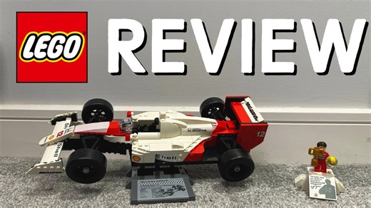 Lego McLaren MP44 & Ayrton Senna Review 10330