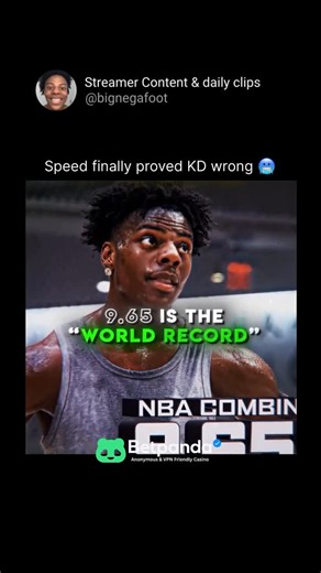 Speed Clips on Instagram: "Speed finally proved KD wrong 🥶 IShowSpeed is the viral streamer who doesn’t need a script, a plan, or even a calm moment to entertain millions. The second he goes live, the internet pays attention because anything can happen, and it usually does. His reactions turn into trends, his chaos becomes memes, and his clips spread faster than most creators can even upload. Speed doesn’t chase virality; it follows him around like a shadow. Every rage moment, every joke, every
