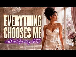 ⁠Everything Chooses Me ✨ Powerful Self Worth & Confidence Affirmations