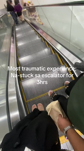 Na-stuck sa escalator for 3 hours: paano umiwas at ano gagawin