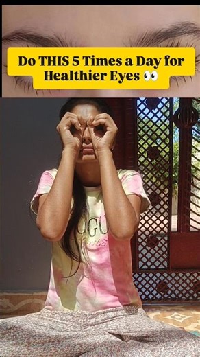 No gym needed 💪 Just 5 eye moves a day!Healthy eyes, happy life 👀#HealthyHabits #EyeWorkout