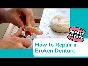 How to Repair a Broken Acrylic Denture
