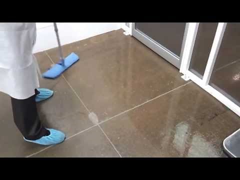 Cleanroom Cleaning - Figure 8 Mopping Technique