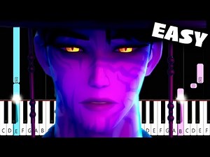 Your Idol (KPop Demon Hunters) - EASY Piano Tutorial