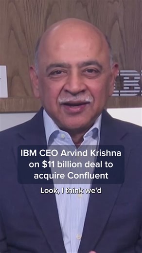 Confluent stock soars 29% as IBM announces $11 billion acquisition deal
