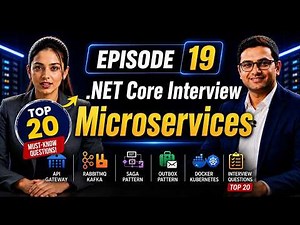Top 20 Microservices System Design Interview Questions Explained | .NET Core EP 19