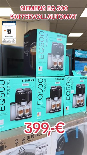 Siemens EQ 500 Kaffeevollautomat Test & Angebot 399 €